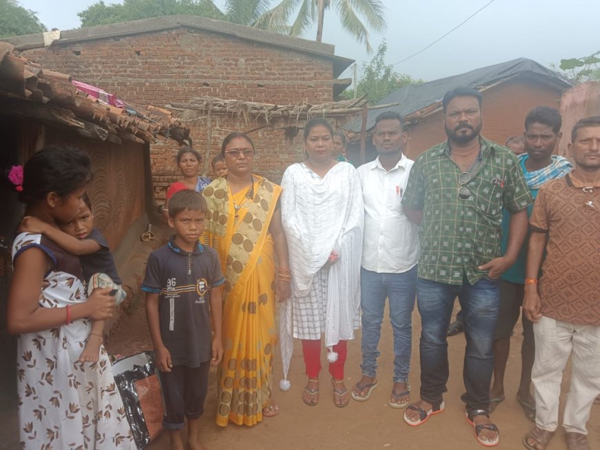 ଜାମ ପଡ଼ା ଗାଁ କୁ ଫେରିଲା ଦାଦନ ବନ୍ ସିଂ ମାଝୀ ଙ୍କ ମୃତ ଦେହ