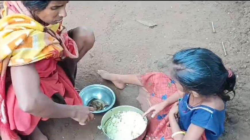 ଭାତ ସହ ଆମ୍ବୁଲ ଝୋଳ ଖାଇ ବିତୁଛି ଜୀବନ ପ୍ରଶାସନର ପଡୁନି ନଜର l