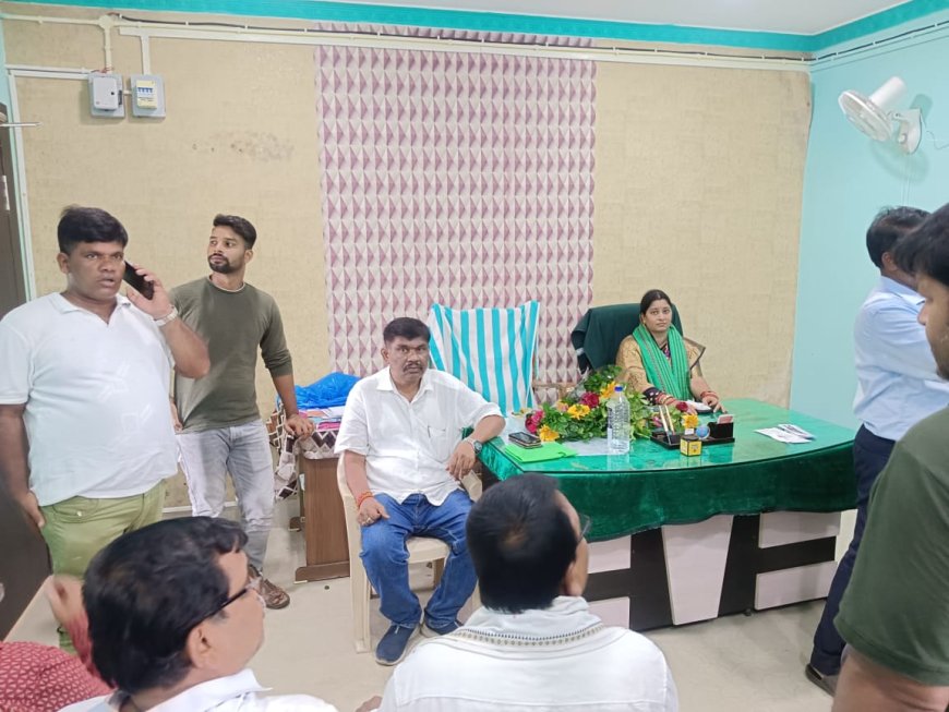 ବେଲଗୁଣ୍ଠା ବ୍ଳକ୍ ଅଧ୍ୟକ୍ଷଙ୍କ ବିୟୋଗ ପରେ ଉପାଧ୍ୟକ୍ଷାଙ୍କ ଅଧ୍ୟକ୍ଷ ଦାୟିତ୍ୱ ଗ୍ରହଣ,