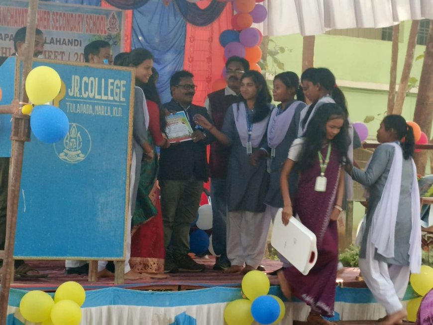 ତୁଳା ପଡା ବିଜୟା ନନ୍ଦ ଉଚ୍ଚ ମାଧ୍ୟମିକ ବିଦ୍ୟାଳୟରେ ବାର୍ଷିକ କ୍ରୀଡ଼ା ଉତ୍ସଵ ଅନୁଷ୍ଠିତ,