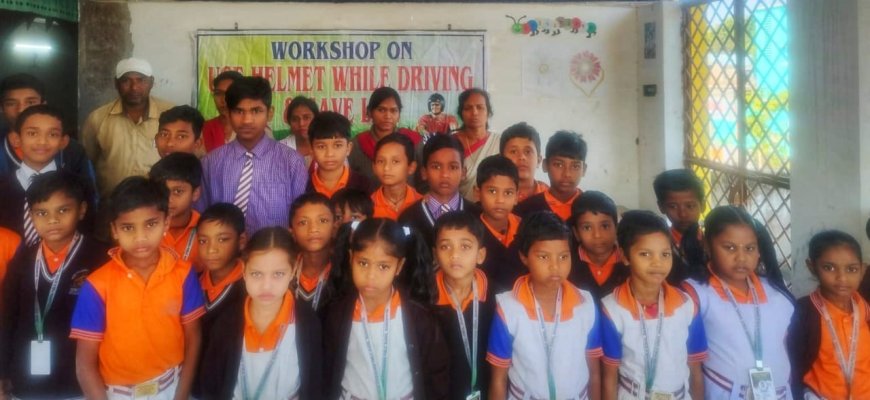 ସ୍ୱାମୀ ବିବେକାନନ୍ଦ ପବ୍ଲିକ ସ୍କୁଲ ଠାରେ ସଡ଼କ ସୁରକ୍ଷା ଜୀବନ ରକ୍ଷା କର୍ମଶାଳା ଅନୁଷ୍ଠିତ,