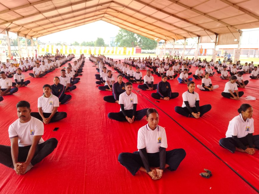 NCC ଦ୍ଵାରା ଆନ୍ତର୍ଜାତୀୟ ଯୋଗ ଦିବସ ପାଳିତ